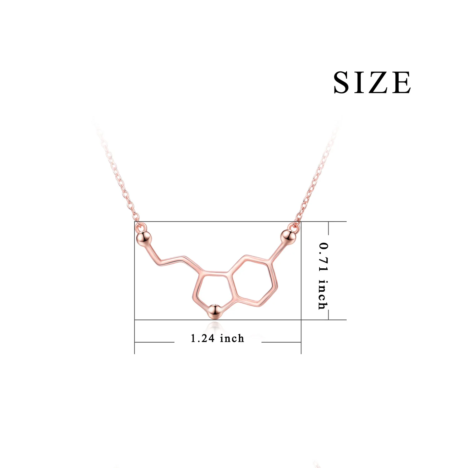 Serotonin Necklace Organic Chemistry Jewelry Chemistry Cuff