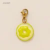 Dijes de donut verde