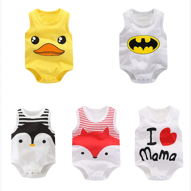 2022 0-18m Newborn Boy And Girl Jumpsuit Letter Printing Funny Cotton  Sleeveless Baby Jumpsuit Ropa De Bebe Soft Baby Jumpsuit - Buy Baby  Jumpsuit Product on 