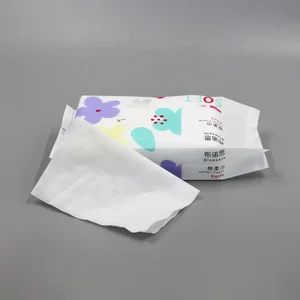 Portable Disposable Hypoallergenic Soft Cotton Tissue Towel Quick-Dry Roll for Gentle Antimicrobial Face Skincare for Home Salon