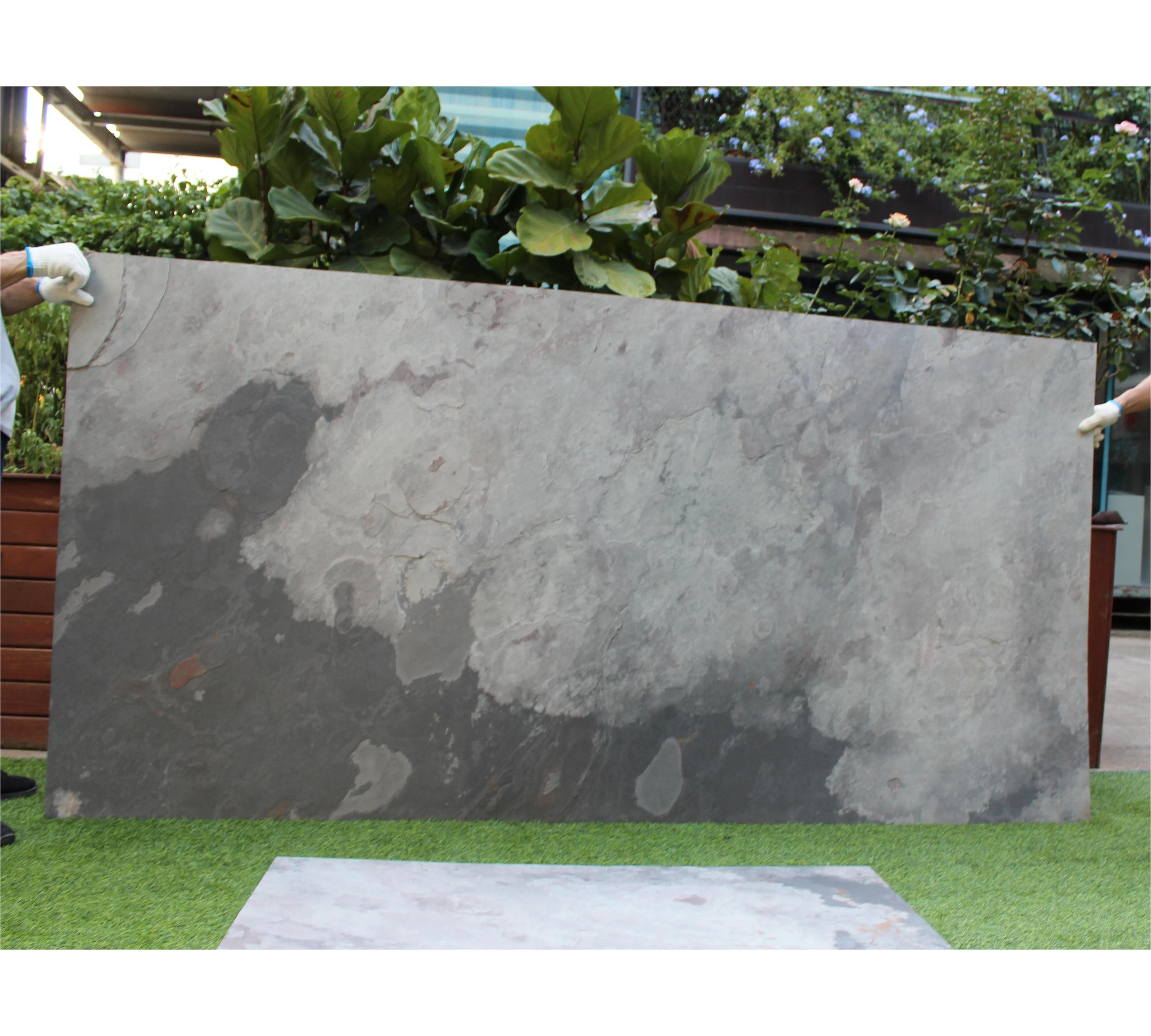 Thin Tile Cladding SHIHUI Stone Exterior Cladding Flexible Wall Tiles Natural Ultra Thin ...