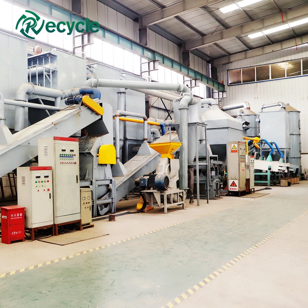 Li Ion Battery Recycling Line Mobile Phone and Car Lithium Battery Recycling Machine