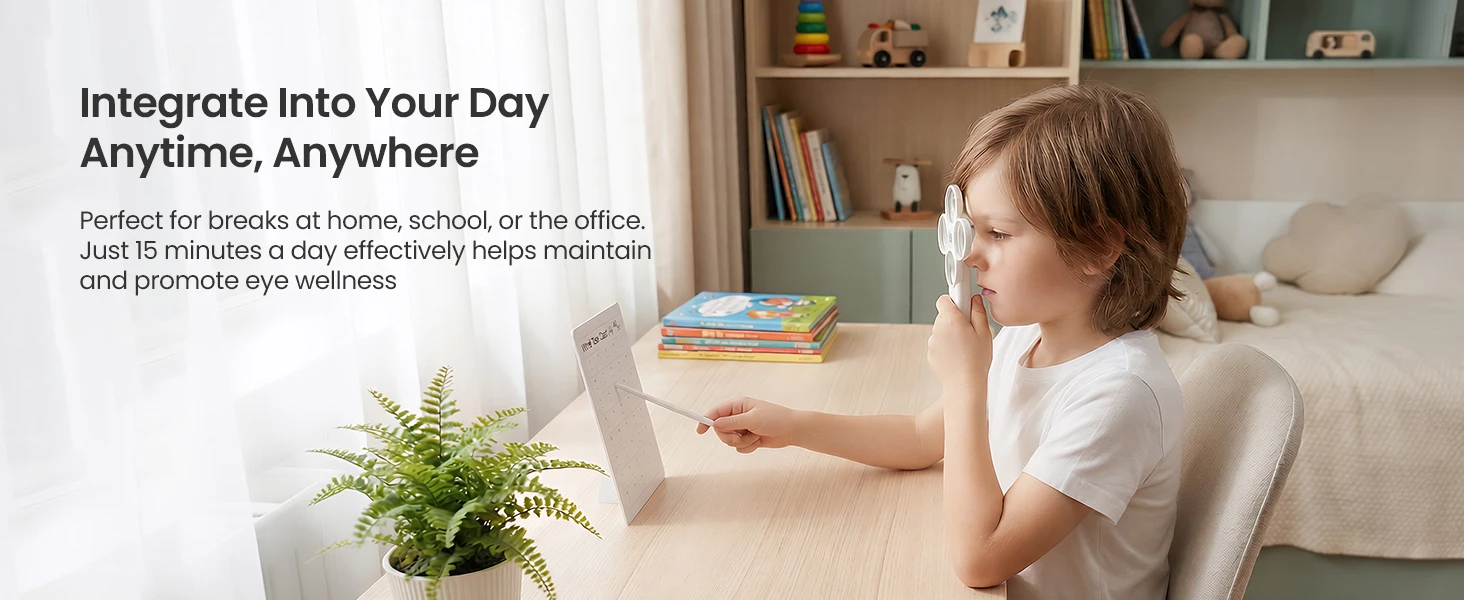 Semi Automatic Flip Chart Butterfly Lens Double Sided Lens Flipper Vision Training Myopia Amblyopia Vision Adjustment Lens