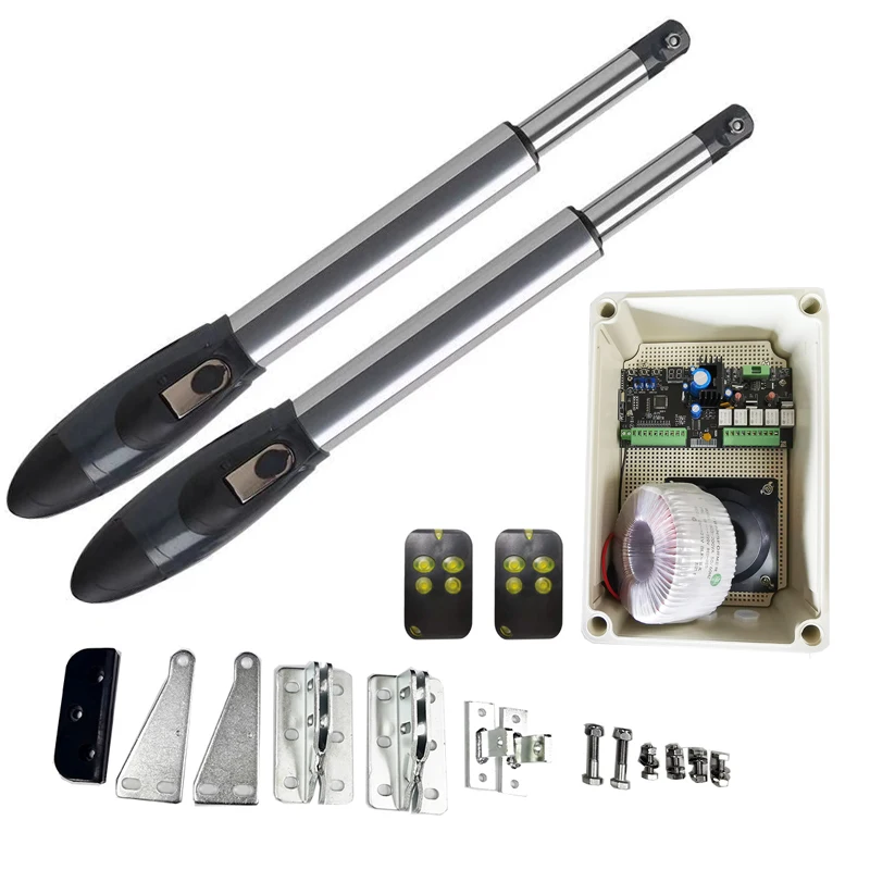 Factory Price 330K Model DC 24V Motor High Quality Automatic Swing Gate Opener for 500kg Support Solar Panel With CE Certificate