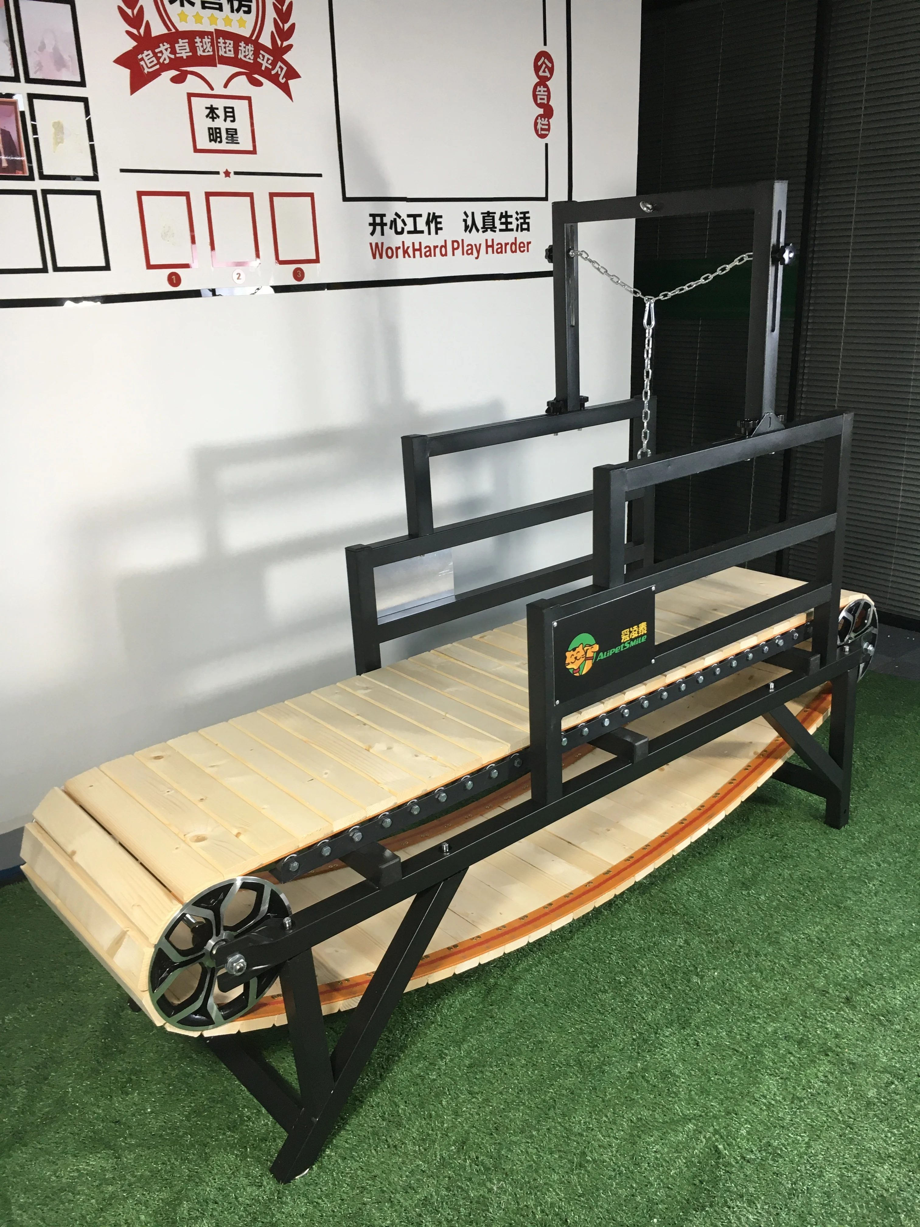 2023 New Style Slatmill for Dogs Wooden Manual Dog Treadmill Machine Large