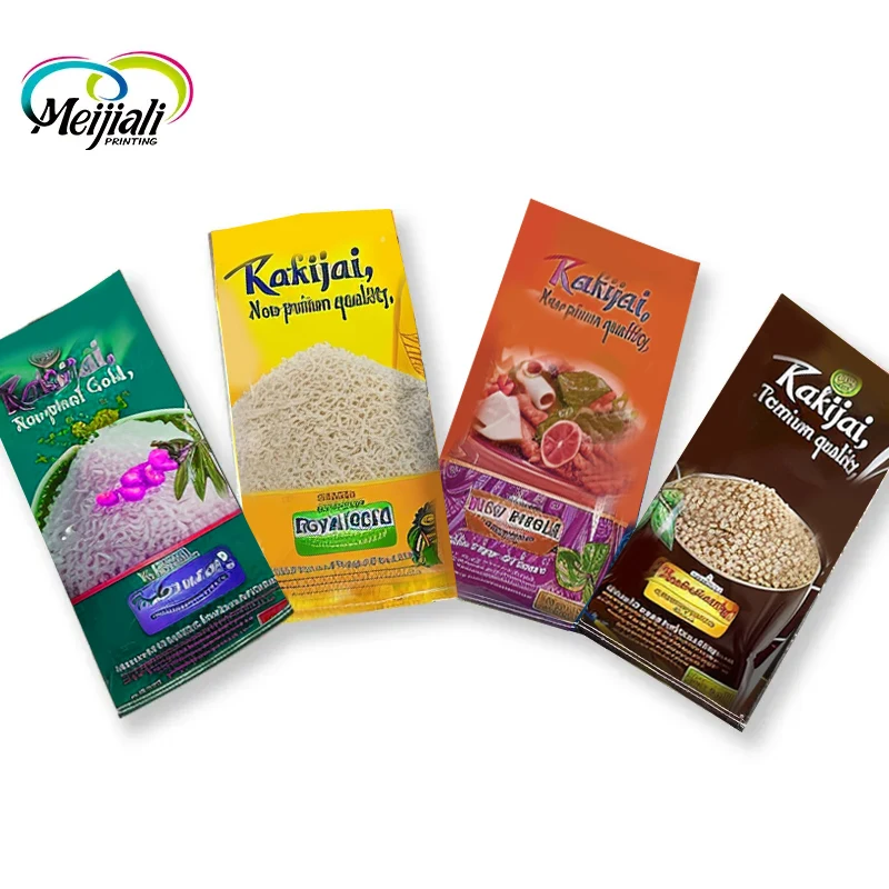 Custom Printed Basmati Thai Rice Packing Bag 10kg 15kg 20kg 30kg 50kg Laminated BOPP PP Woven Empty Rice Sack Plastic Packaging