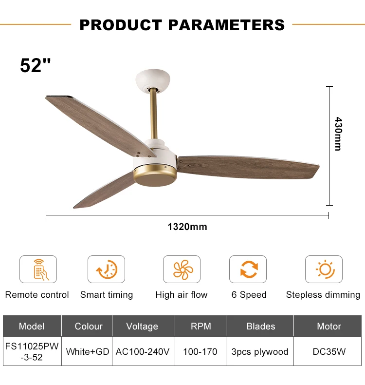 Ceiling Fan, FS11025 - detail 6