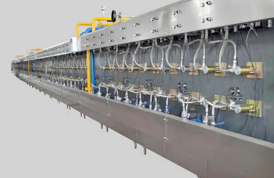 Промышленная духовка для пекарни, газовая духовка, порошковое покрытие