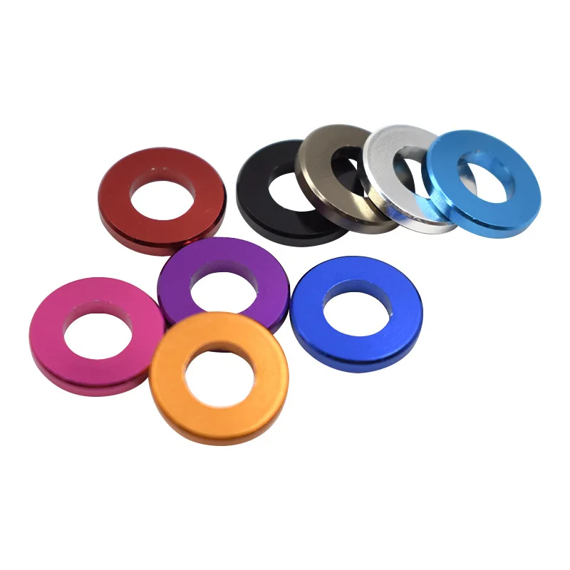 Oem Colorfully Aluminum Anodized Washer Jdm M6 Fender Washer With Screw ...