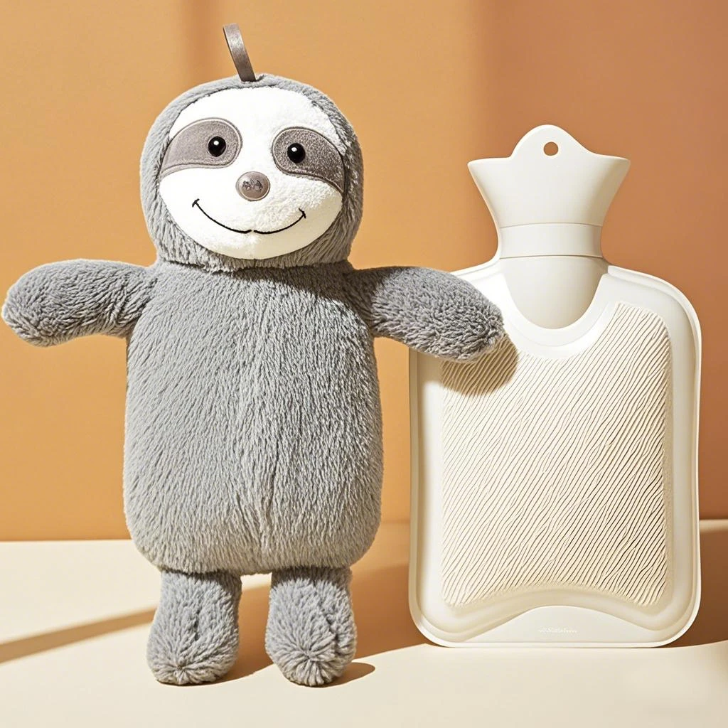 product-750-750 Hot Selling Cute Hand Warmers Hot Water Bottle Bag Rubber Teddy Bear Shape Cover