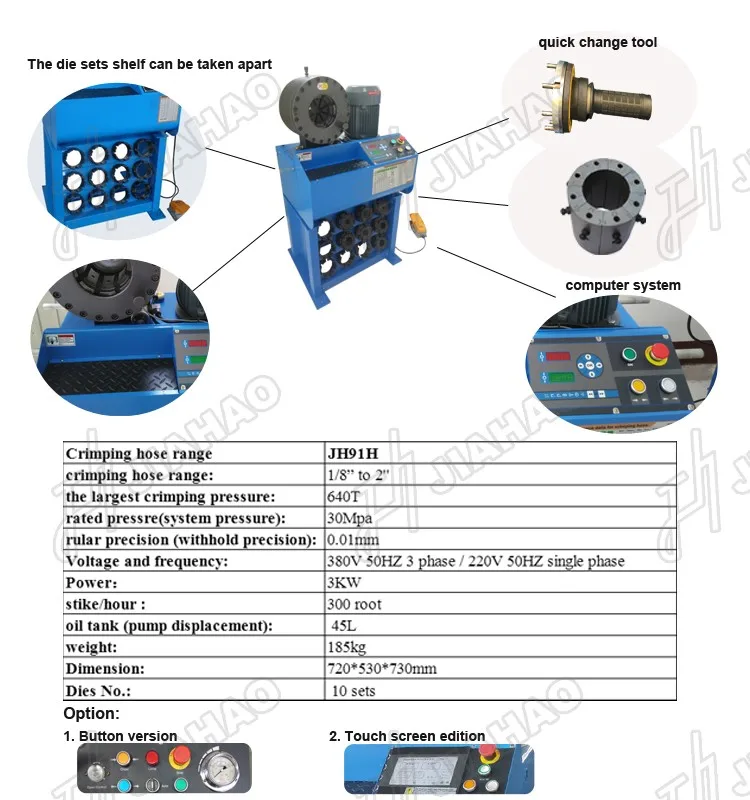 Hydraulic Hose Crimper Harbor Freight/finn Power P20 Hose Crimping