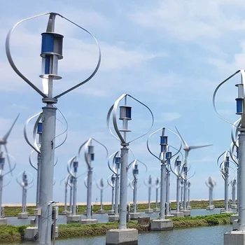 SMARAAD 220V 380V AC Wind Turbine System windmills PMG Permanent Magnet Generator 1KW 2KW 3KW 5KW 10 KW Wind Turbine Generator