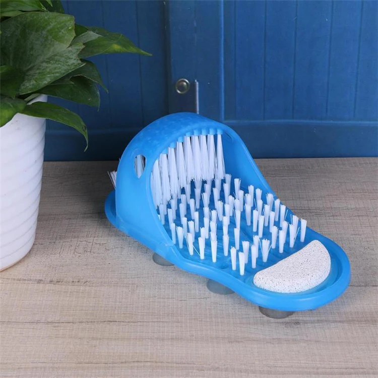 Brush Remove Dead Skin Massage Foot Bath Slipper Scrubber Plastic Cleaning  Shoe