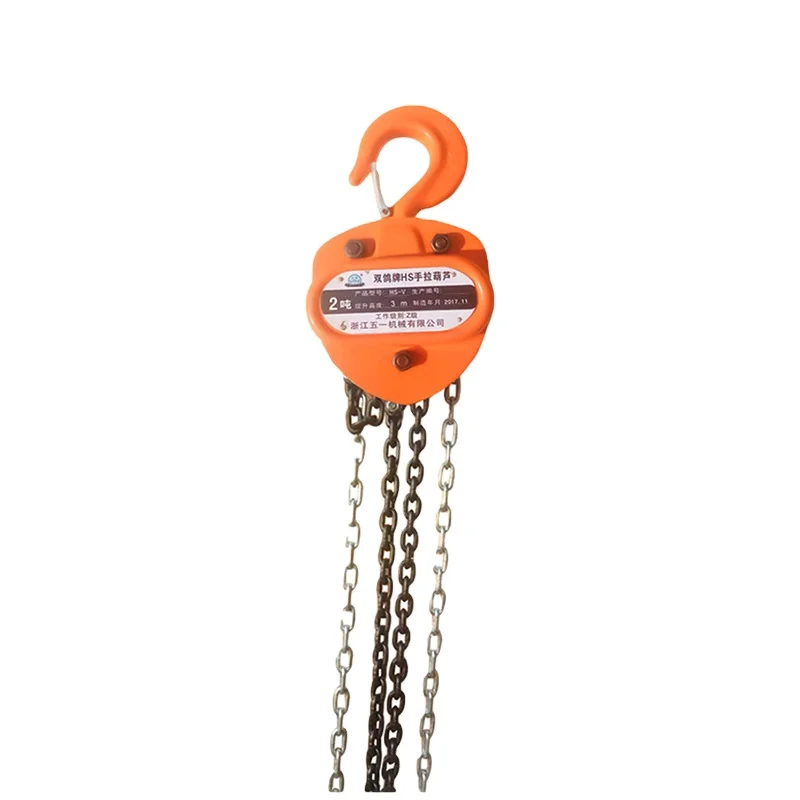 Manual Hoist 20 Ton Stainless Steel 10ton Lifting Tool Chain Block 1Ton 2Ton 3Ton 5Ton Price