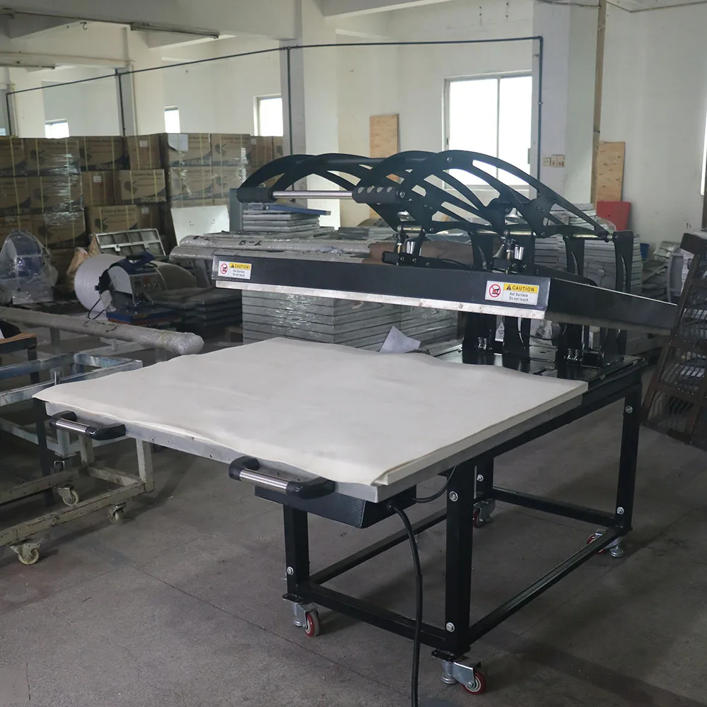 Small and Medium-Sized Manual Heat Press Machines Large Area Printing and Ironing Sales of Clothes