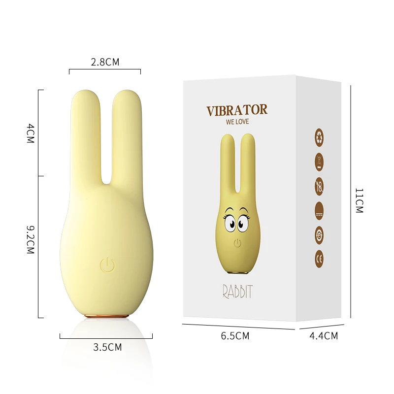 User guide and charging instructions for USB rechargeable animal-shaped intimate massager