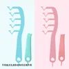 One blue and one pink