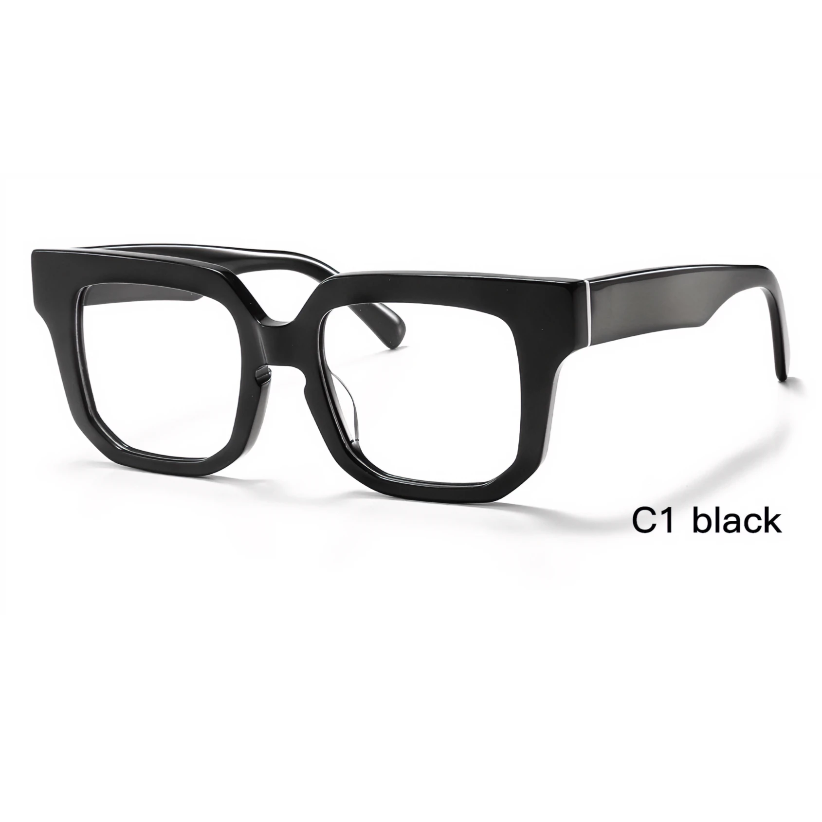 High End Acetate Optical Frame Eyeglasses Acetate Square Spectacles Men