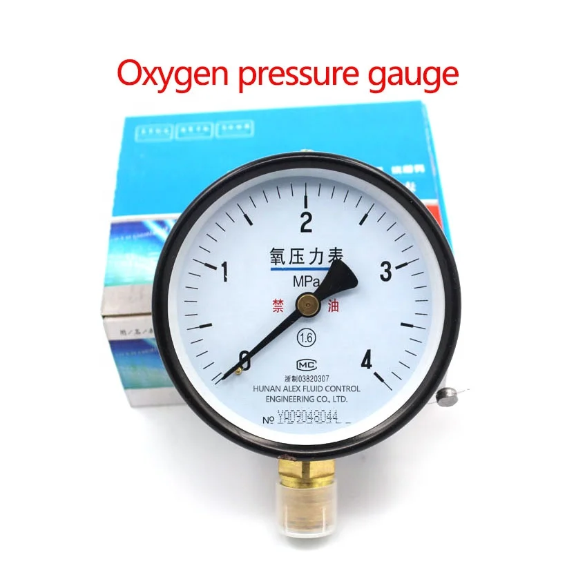 Pressure Gauge Mbar Manometer Kit With Glycerin 2bar Psi Acetylene Gas ...