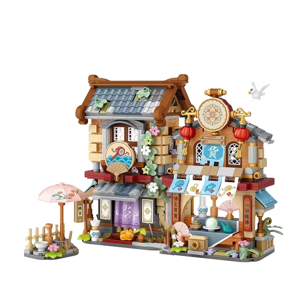 LOZ 3D Construction Toys Street View Series for All Ages