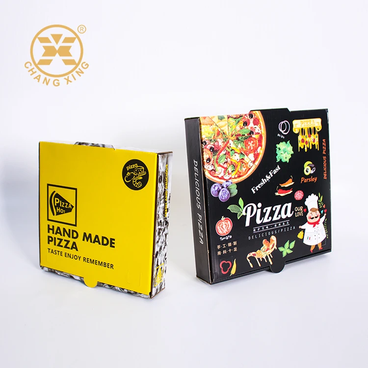 Pizza Box, 12', 14', Custom Size, Corrugated and White Cardboard Pizza Boxes,  Customized/Printed Logo Pattern, Insulation/Handle Design - China Pizza Box,  Pizza Boxes