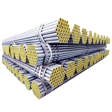 5 inch China Manufactory Zn-Al-Mg Galvanized Coating Welded Carbon Steel Round Tube For New Energy