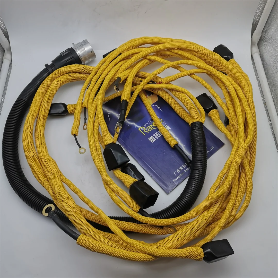 イエロー ストレーナー 6156-81-9211 Fuel Injector Wiring Harness for Komatsu PC400-7 PC450-7