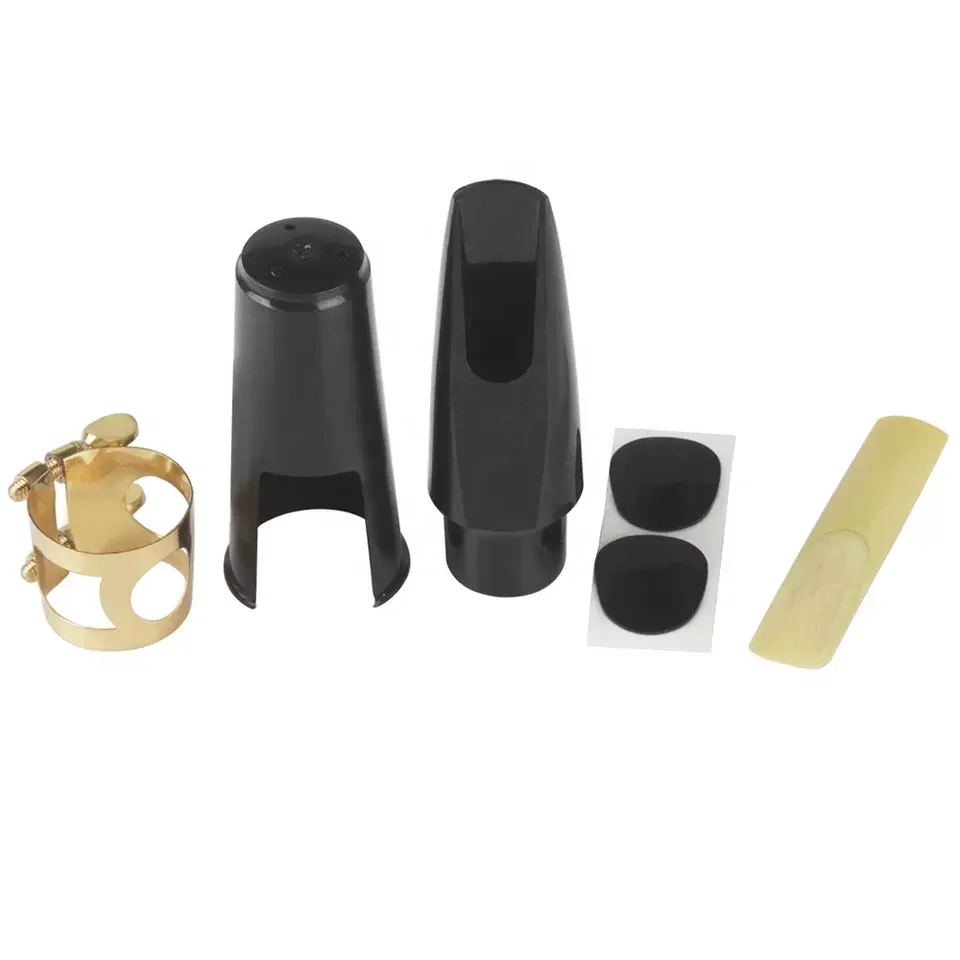 Wholesales High Quality Saxophone Parts Black Abs Saxophone Mouthpiece