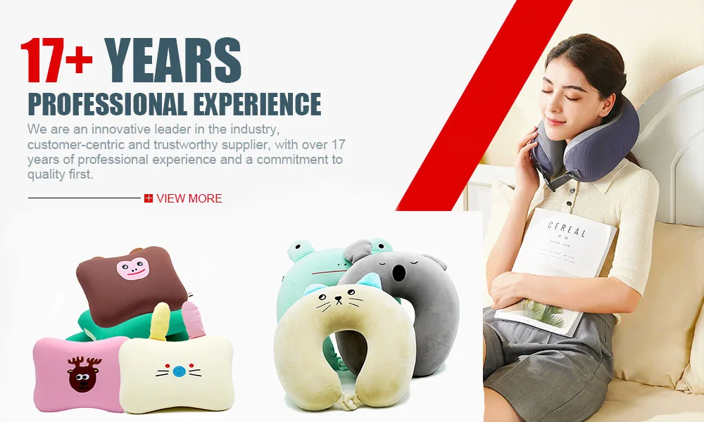 product wholesale baby children camping memory foam cervical neck pillows for customized plush kids toys-49