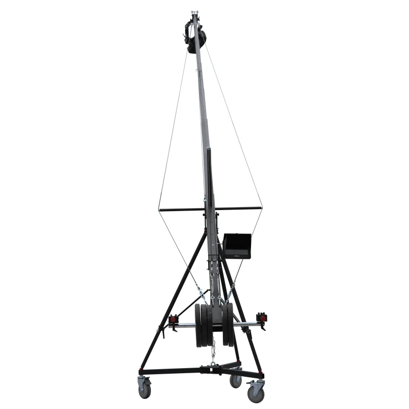 Jianmei 12m Professional Triangular Camera Jib Crane For Video Camera