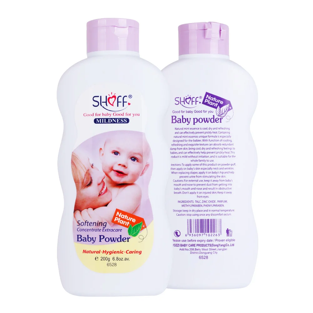 Порошок для тела SHOFF сохраняет сухость частная этикетка уход за ребенком тальк порошок