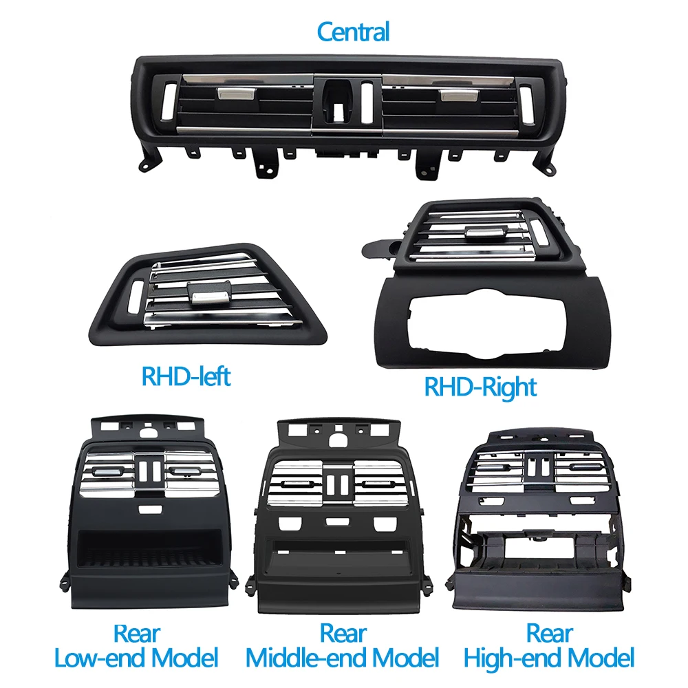 RHD Front Left Right Rear Center Dashboard Fresh Air Conditioning 