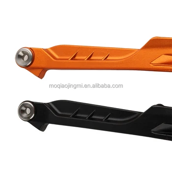 Béquille Latérale Réglable Pour Moto - En Alliage D'aluminium CNC - Couleur Rouge - Modèle B0503 Pour Côté Passager