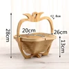 Natural Bamboo-Apple Shape