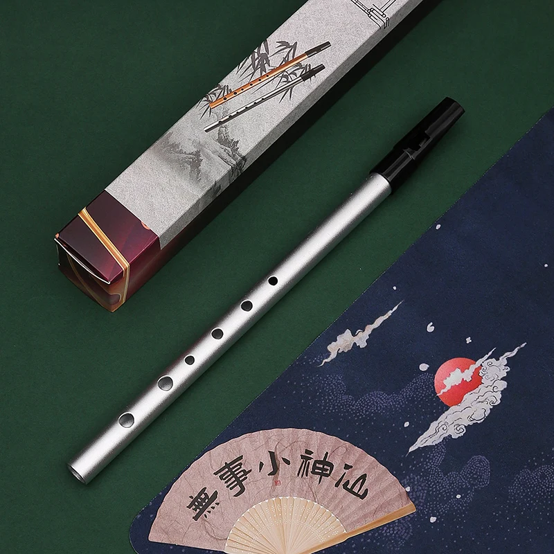Irish Whistle C Key 6 Holes Flute Penny Whistle Tin Whistle Wind Musical Instruments for Student Beginners Intermediates Experts