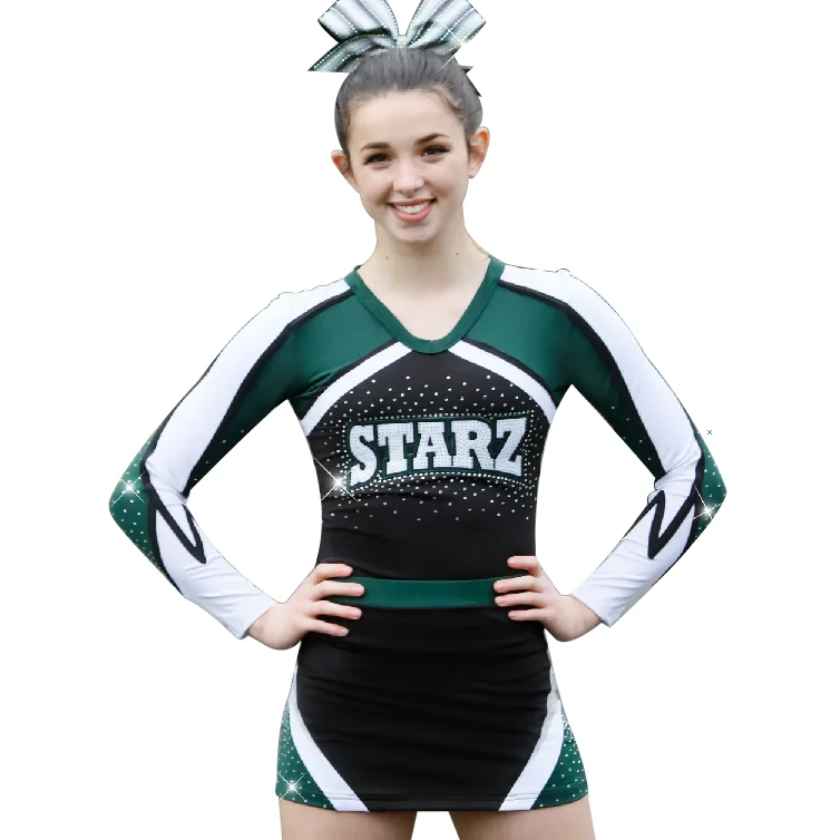 Source custom rhinestone youth girls all star cheerleading uniforms on  m.