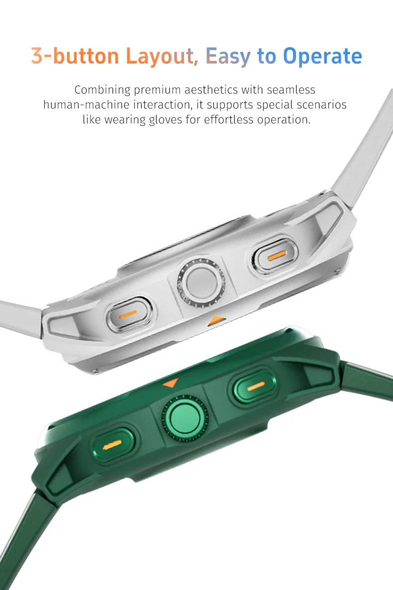 2026  GTR6 Sports Smart Watch With 1.43 Inch HD AMOLED Screen 3ATM Waterproof Health Monitoring BT Calling Smart Watch