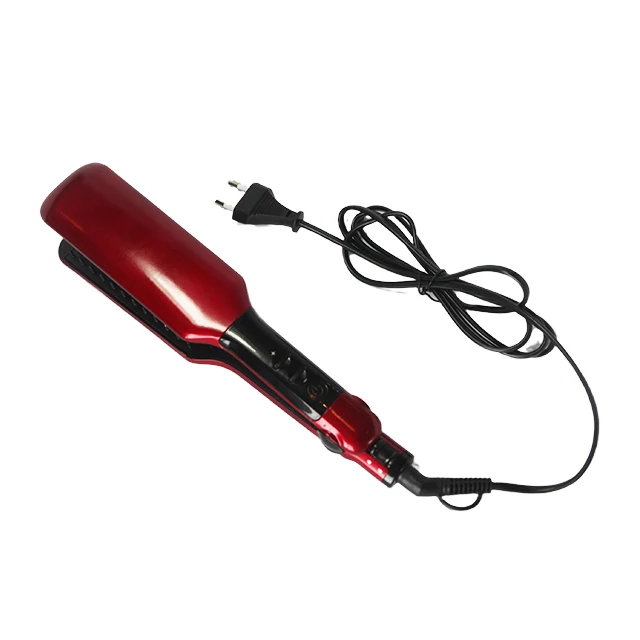 Custom Color Fast Electric Brush Hair Straightener Wholesale Straightener flat iron machine For Best