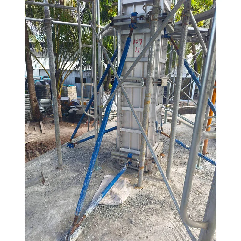 Building Scaffolding Formwork Parts Column Clamps Coil Screw Tie Rod Silver Zinc 90 mm Wing Nut Bolt Soldier Support