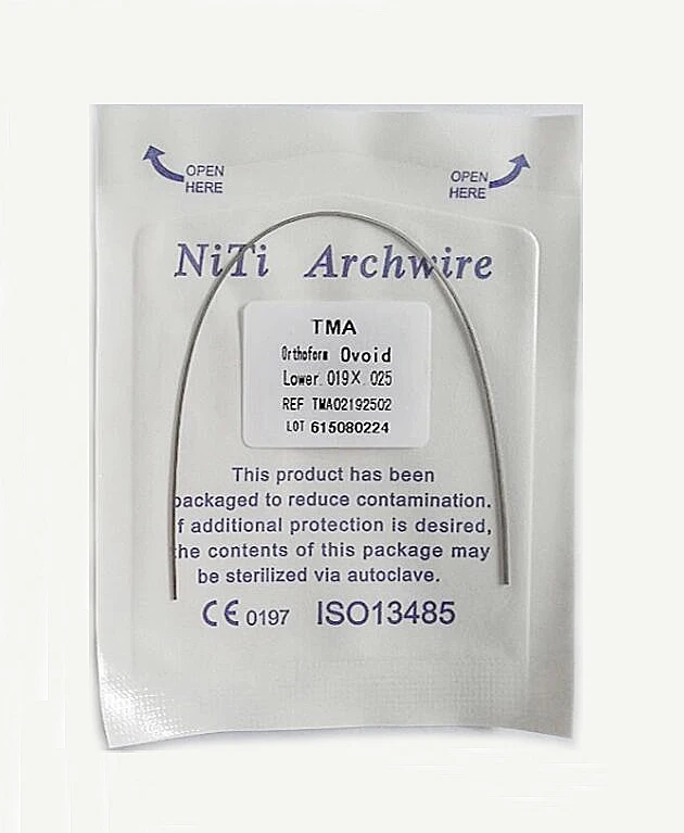 牙科正畸tma线ti-mo合金弓丝1925