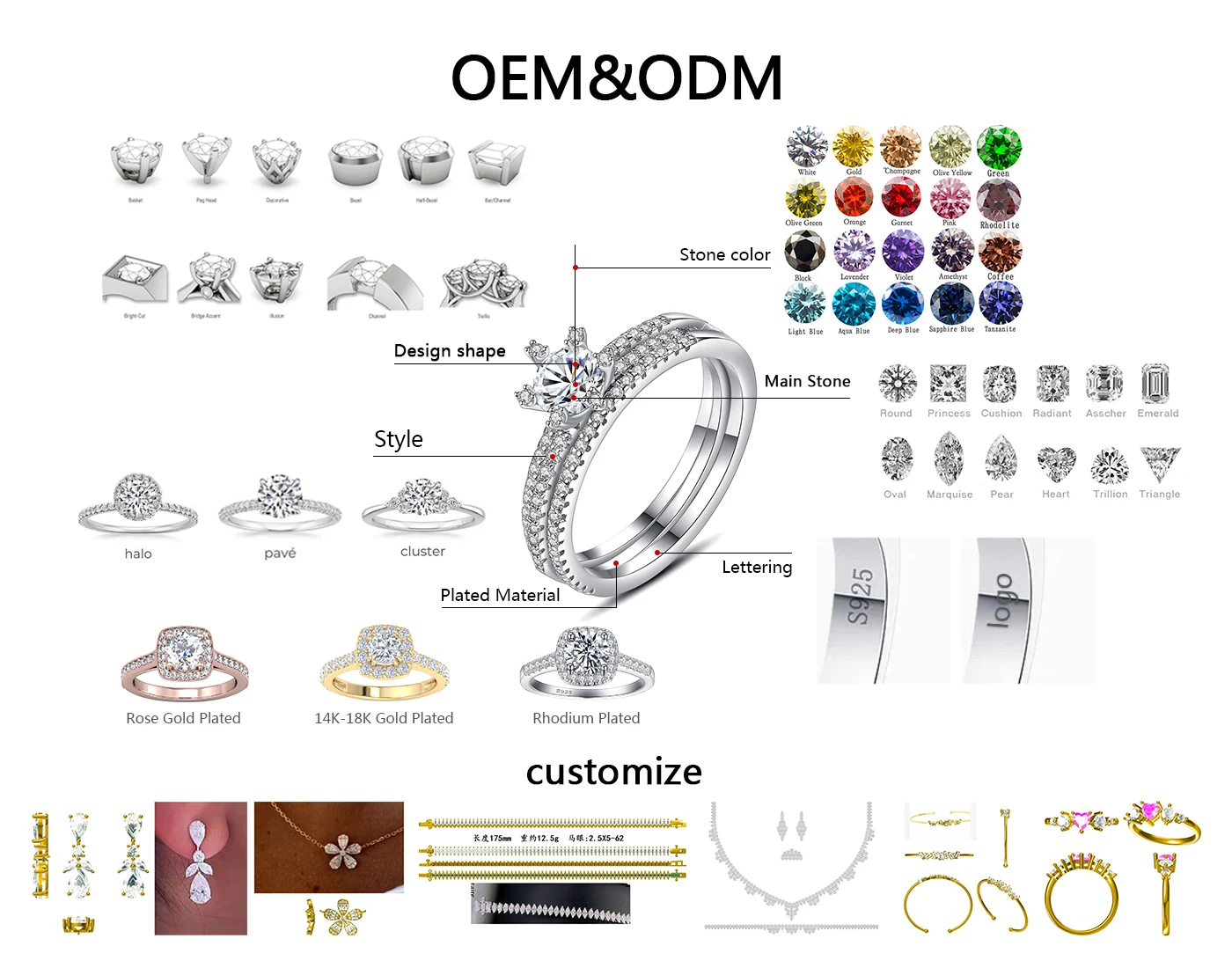 Blossom CS Jewelry Dubai Style 925 Silver Luxury Tassel Bridal Set Canary Yellow & White CZ Wedding Jewelry for Women Wholesale