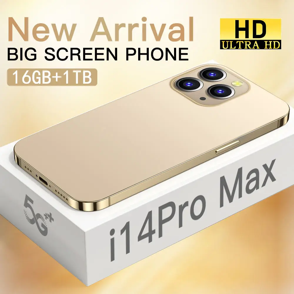 New I14 PRO Max 6.8 Inch 16GB+1tb Android Smart Phone 10 Core 5g Let Phone  Global Edition - China Mobile Phones and Smart Phone price