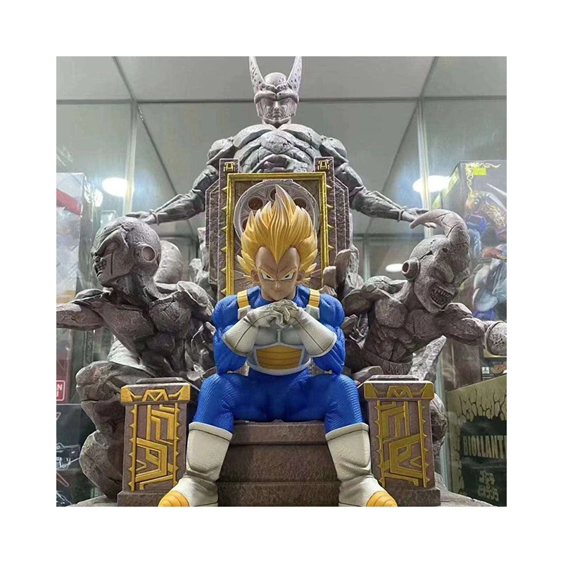 Resin Doll Dragon Ball Anime Character Goku Life Size Vegeta Statue