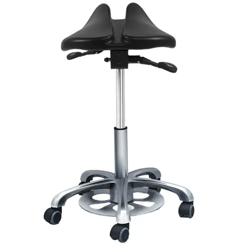 Medical Steel Dental Doctor Stool Hospital Adjustable Ergonomic Saddle Doctor Chair for Dentist