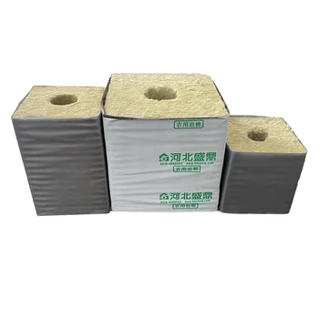 Agricultural Indoor Plants Seedling Cultivation System Rock Wool Cubes Hydroponic Rock Wool