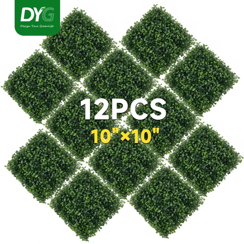 Стена из травы 12 упаковок 10x10 дюймов
