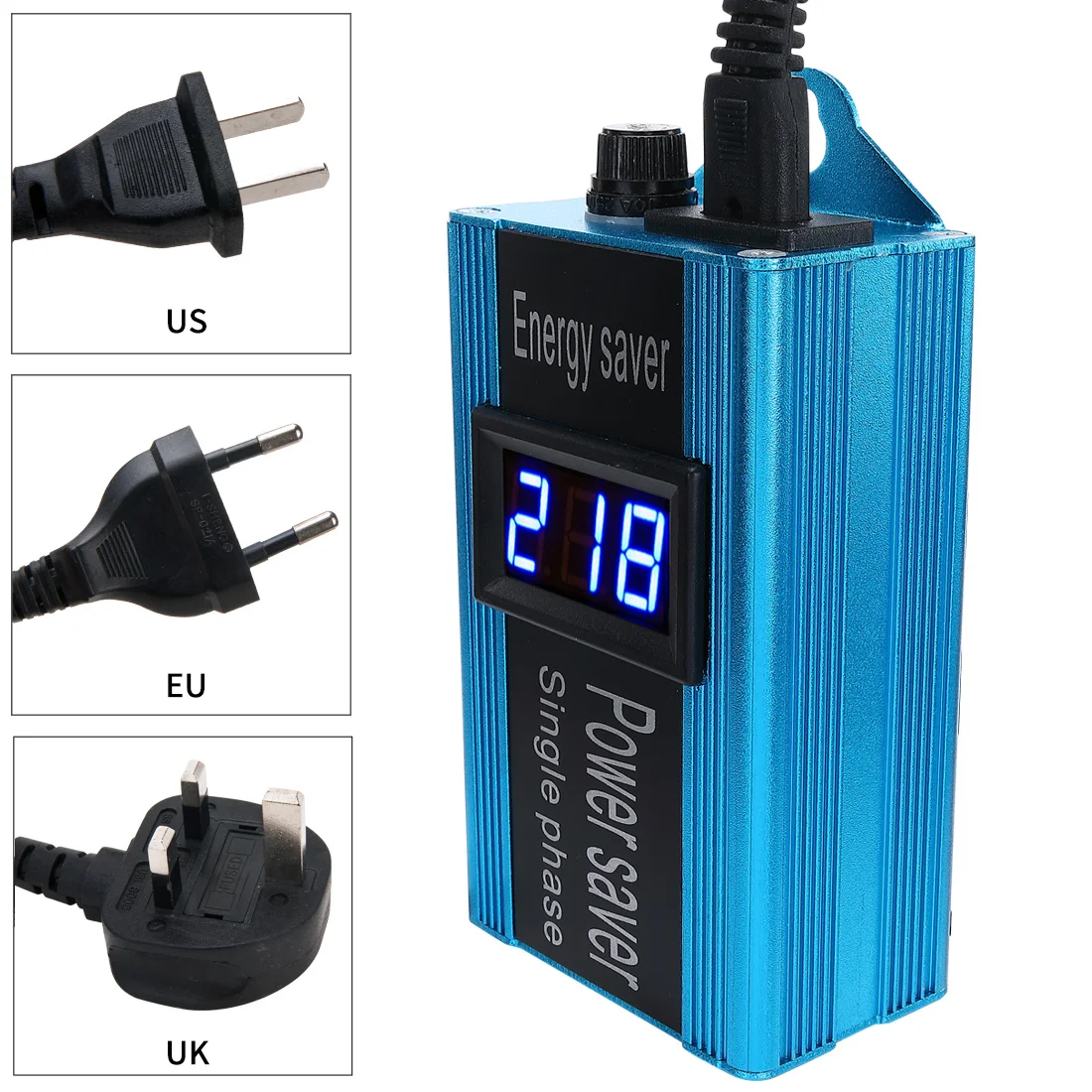 100KW Digital Electricity Optimizer Max Power Saver Energy Saving Equipment House Electricity Electric Bill Saving Device