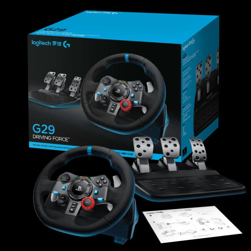 original logitech g29 Driving force racing wheel for game ps4 ps3 ps5  wholesale gaming steering wheel - AliExpress