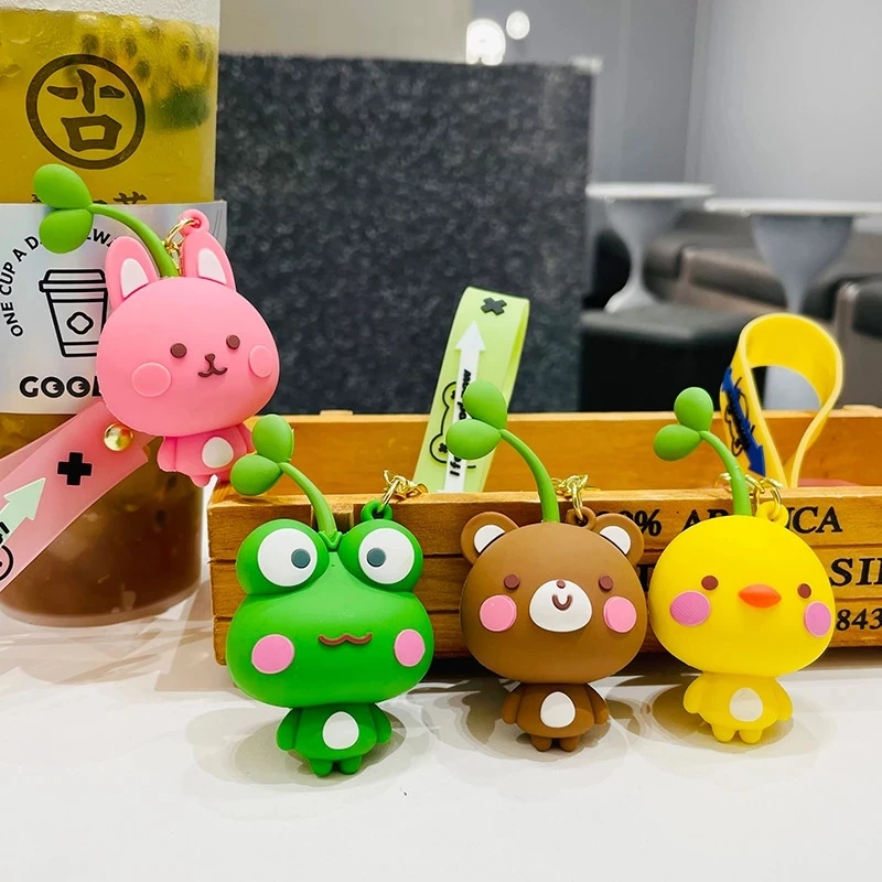 8 Porte-clés Figurines Animal Crossing En Acrylique - Pendentifs Mignons, Décoration Pour Sacs, Trousseau, Cadeau Enfant