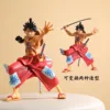 Luffy kimono-colored box-23 cm tall